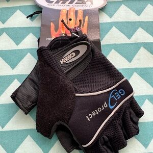 Biking gloves Black Gel Protect Gloves size S